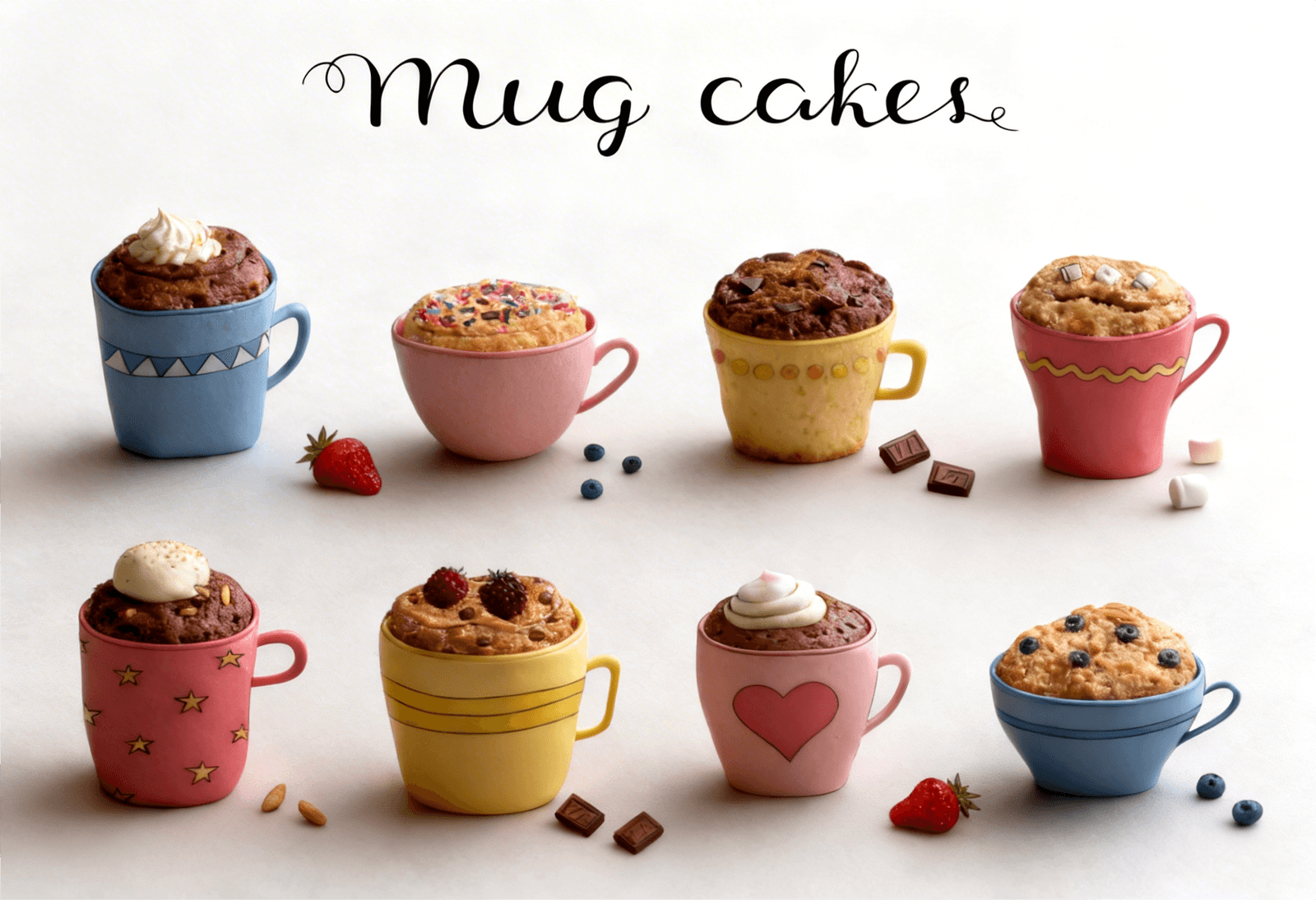 Whether you are making your first mug cake or your fiftieth, these 35 recipes cover every craving. Bookmark this page, pick a flavor, and grab your mug. The whole thing takes less time than waiting for the oven to preheat.