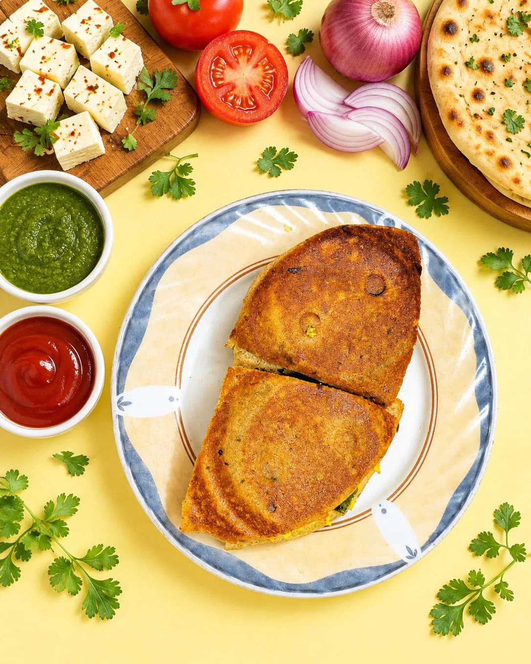 Paneer Kulcha recipe