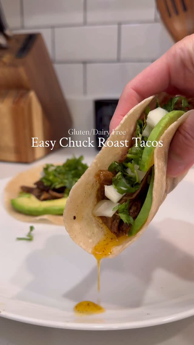 GF/DF Easy Chuck Roast Tacos recipe