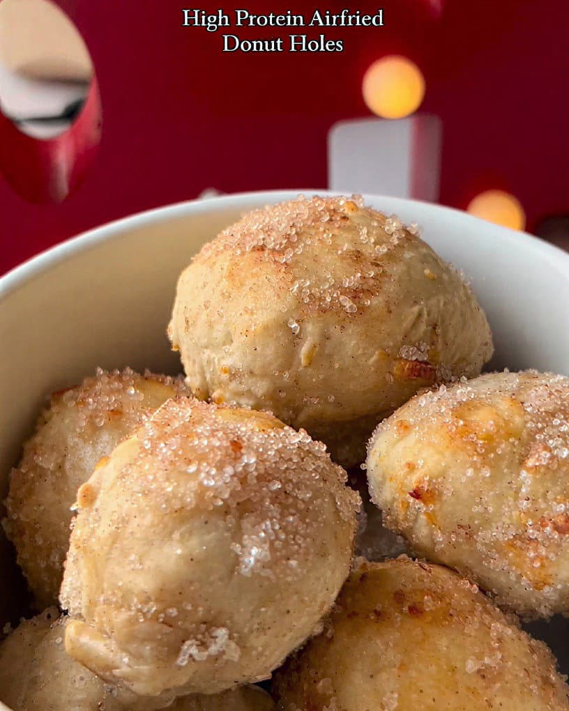 Air Fryer Protein Donut Holes recipe