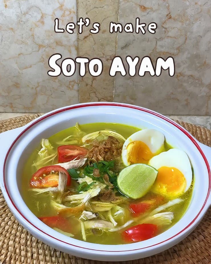 Soto Ayam (Indonesian Chicken Soup) recipe