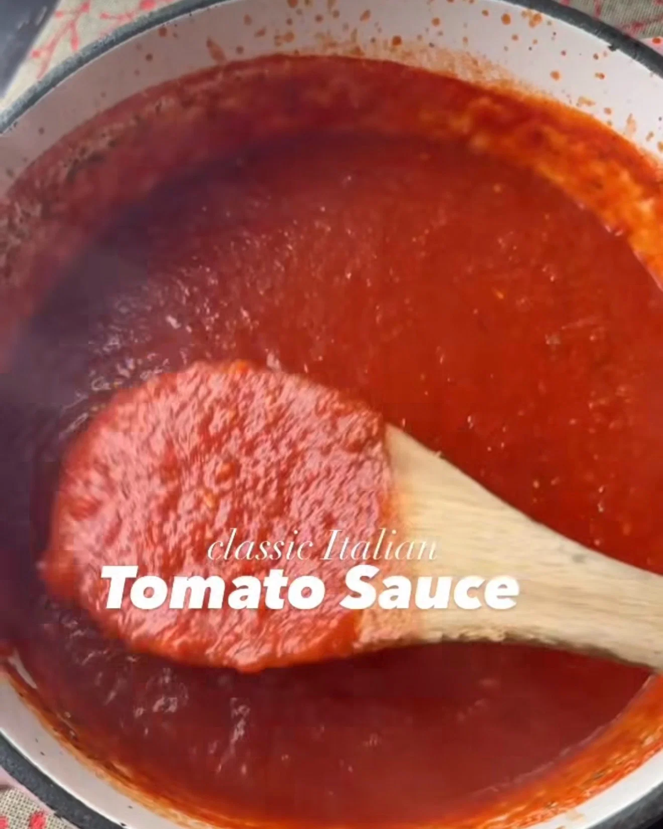 Classic Italian Tomato Sauce recipe