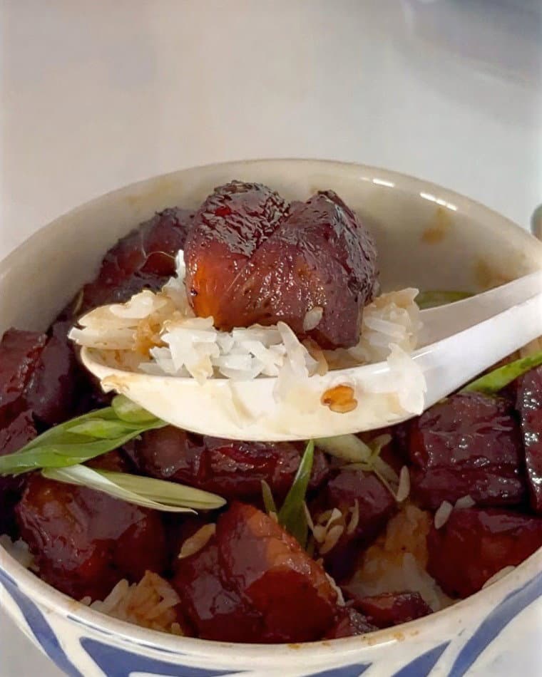Chinese Braised Pork Belly (Hong Shao Rou) recipe