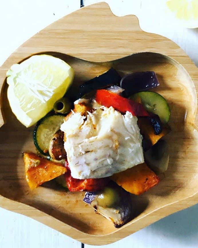 Paprika Cod Traybake recipe