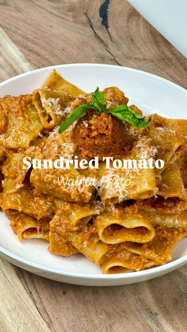 Sun-Dried Tomato Walnut Pesto recipe