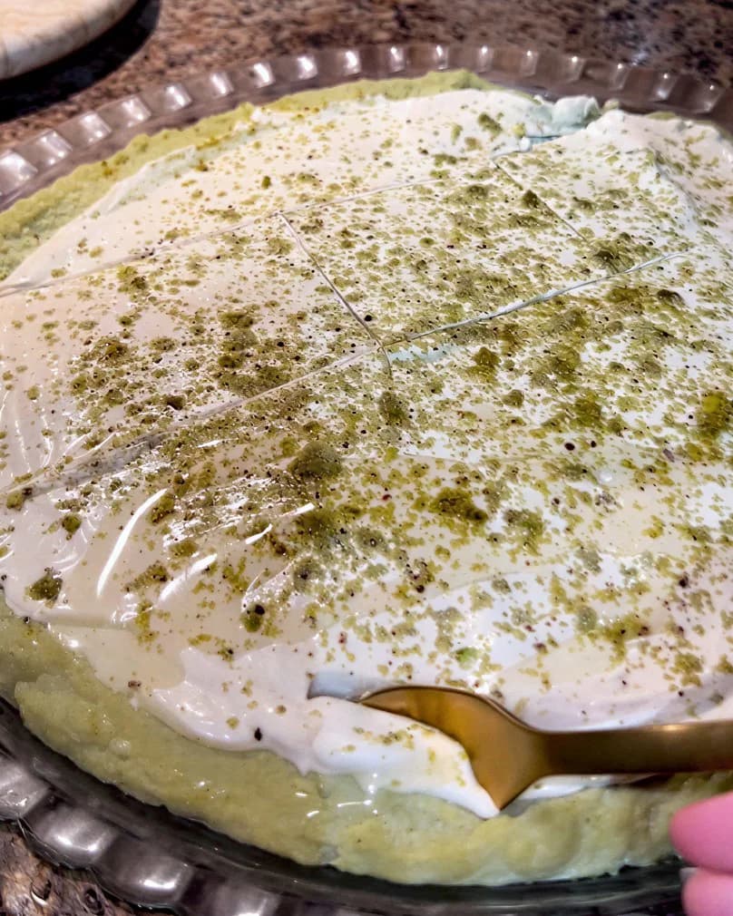 Layali Lebnan with Pistachios recipe