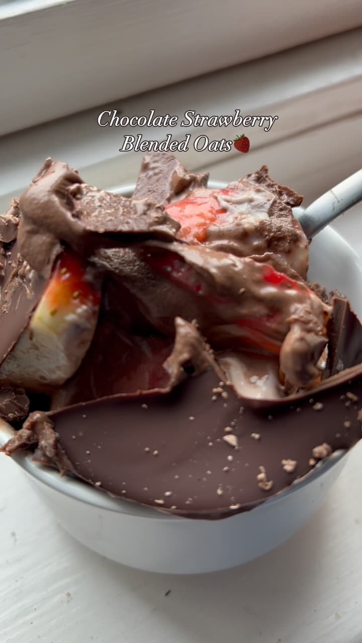 Chocolate Strawberry Protein Snack Bowl recipe