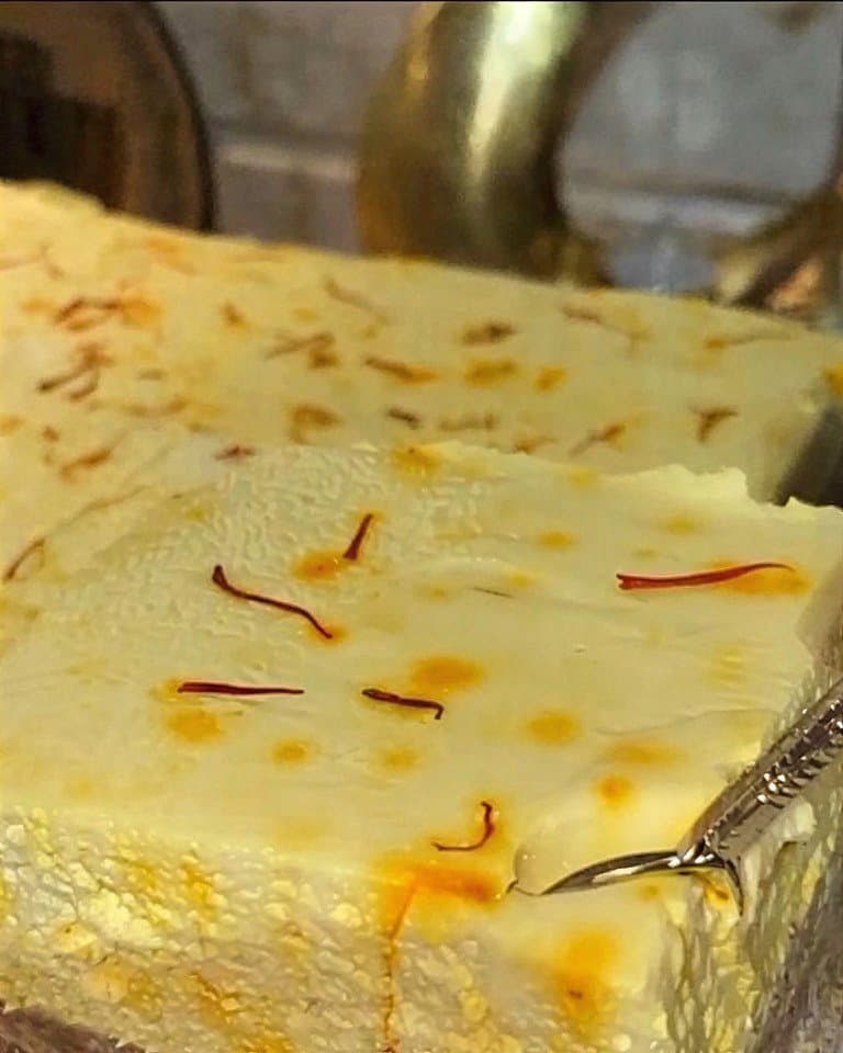 Saffron Cheesecake recipe