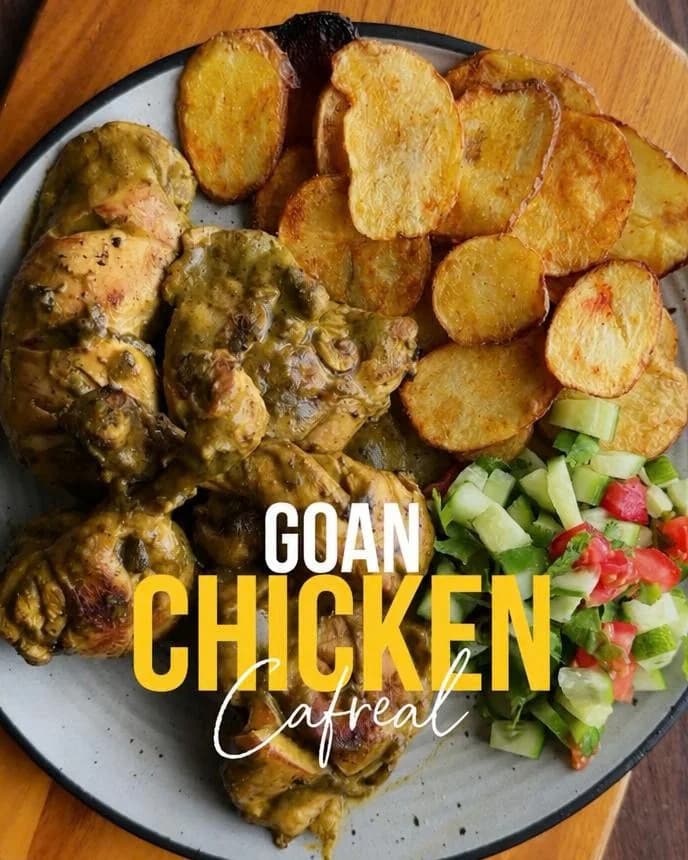 Goan Chicken Cafreal recipe