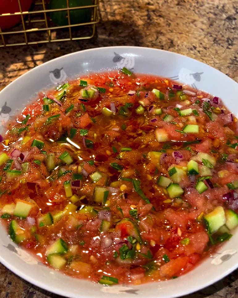 Libyan Salad - Sharmola recipe