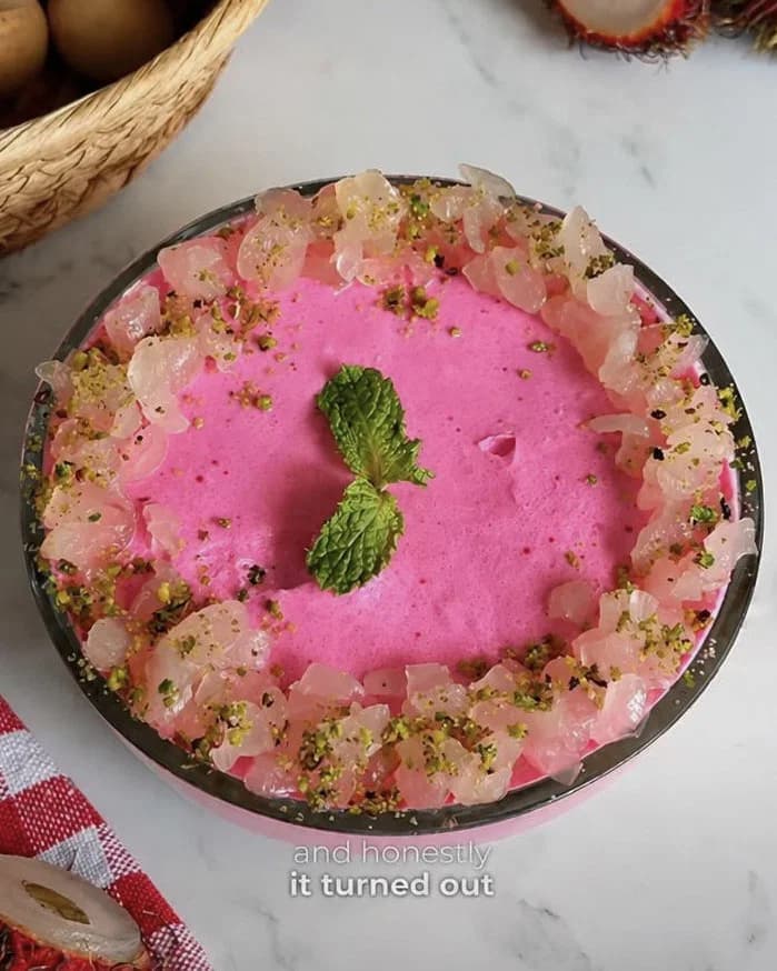 Tropical Thai Cheesecake recipe