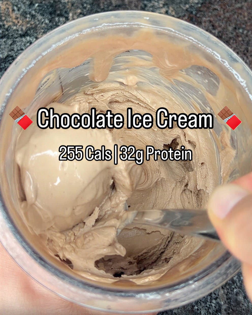 Double Choc Protein Ice Cream recipe