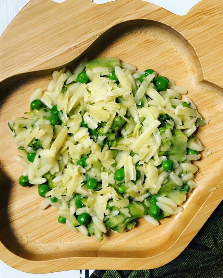 Green Vegetable Orzo recipe