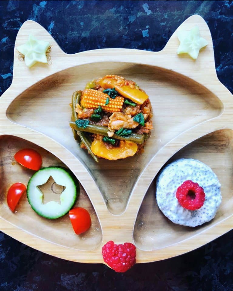 Fish & Vegetable Tomato Rice recipe
