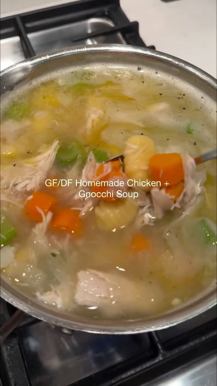 GF/DF Homemade Chicken Gnocchi Soup recipe