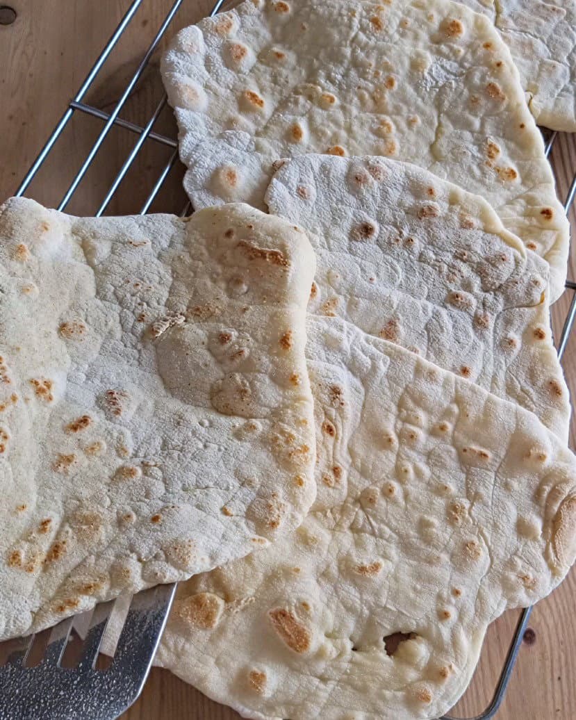 Easy 2 Ingredient Flatbread recipe