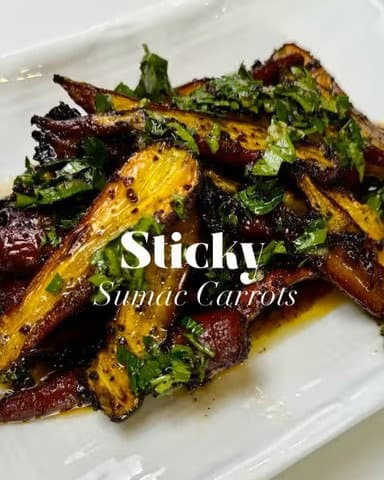 Sticky Sumac Carrots recipe