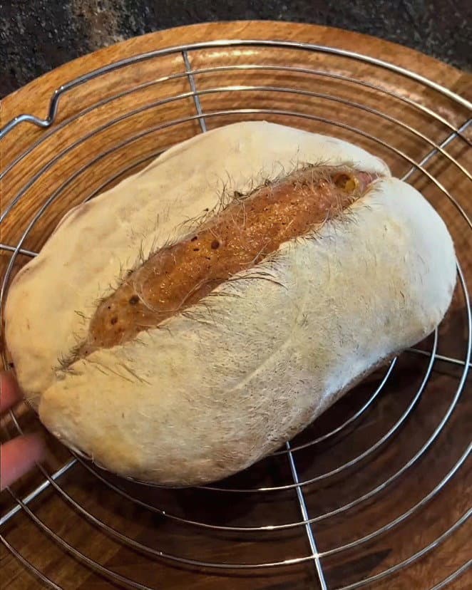 Leftover Pizza Dough Bread recipe