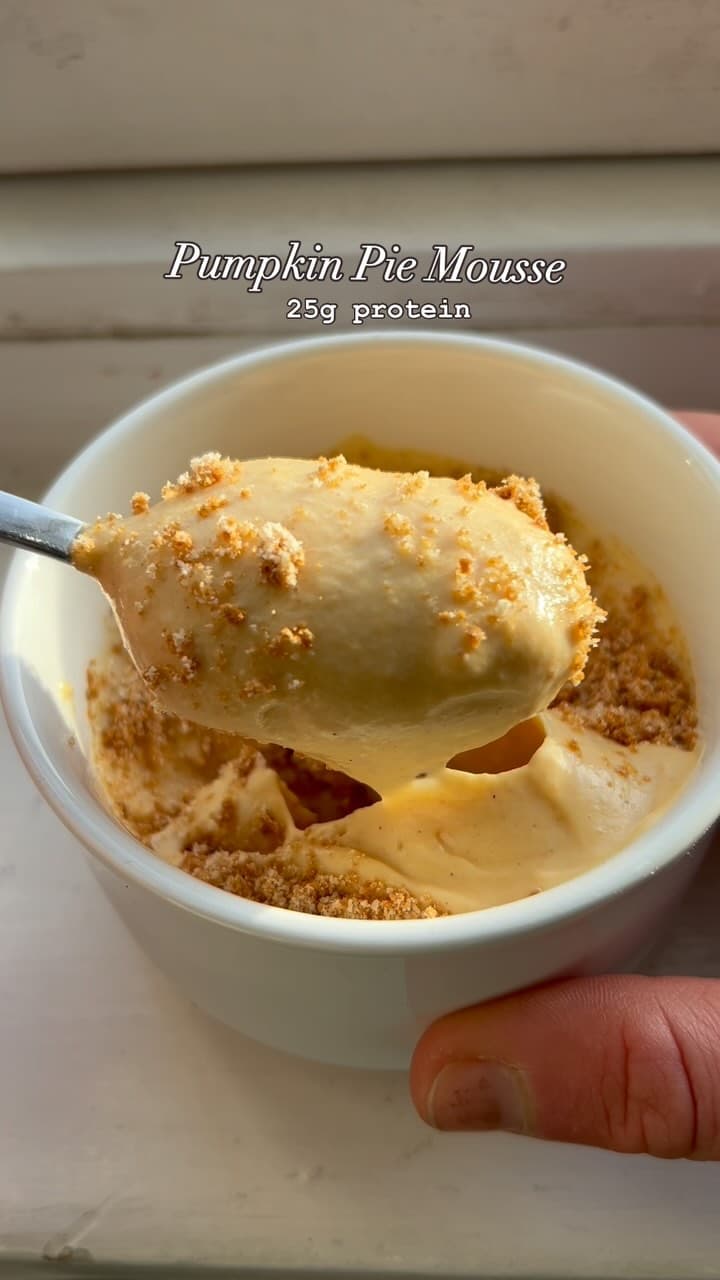 Pumpkin Protein Mousse recipe