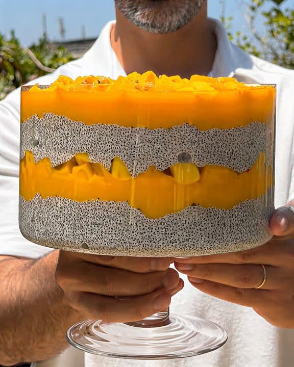 Mango Coconut Chia Pudding recipe