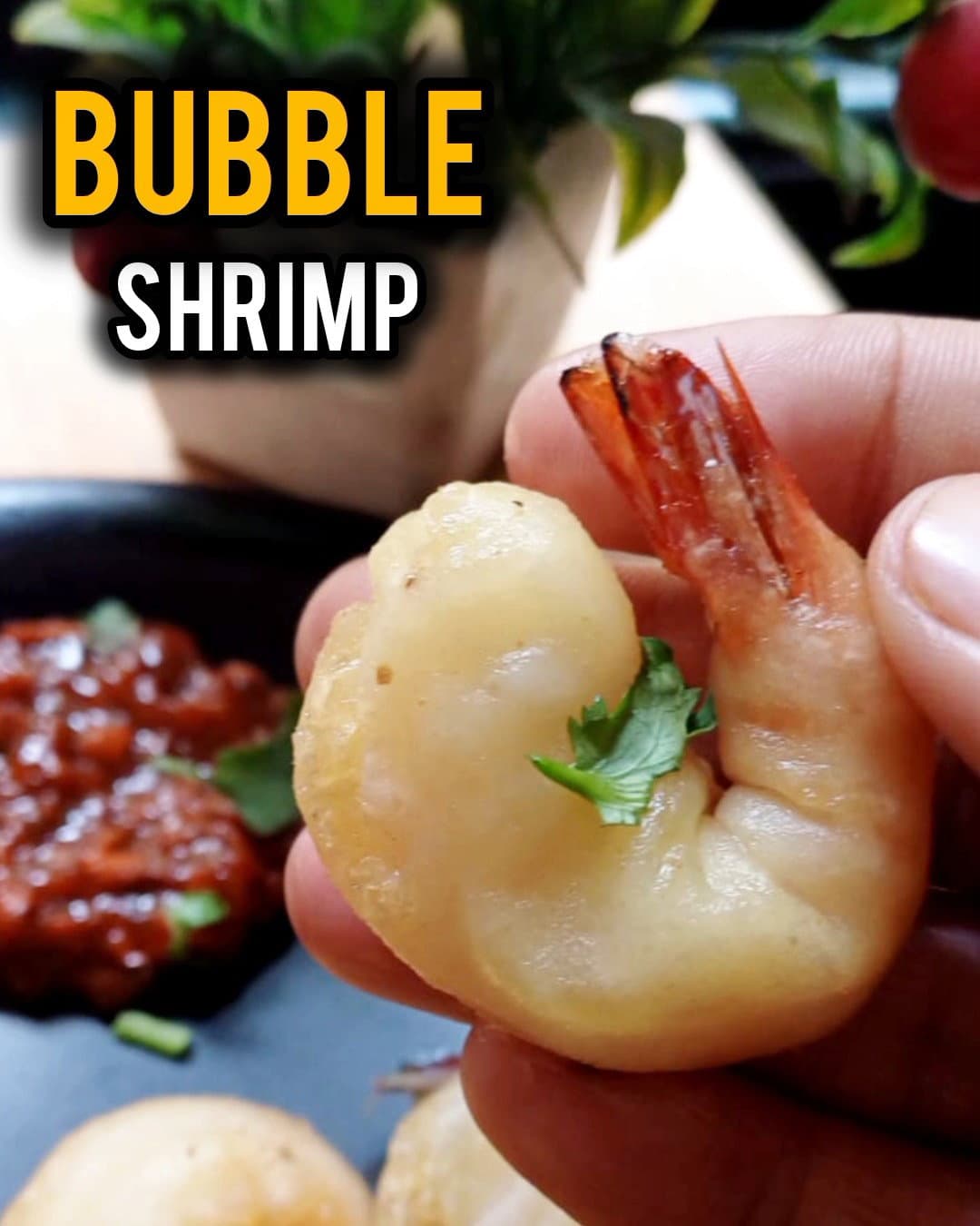Bubble Shrimps 🍤 recipe