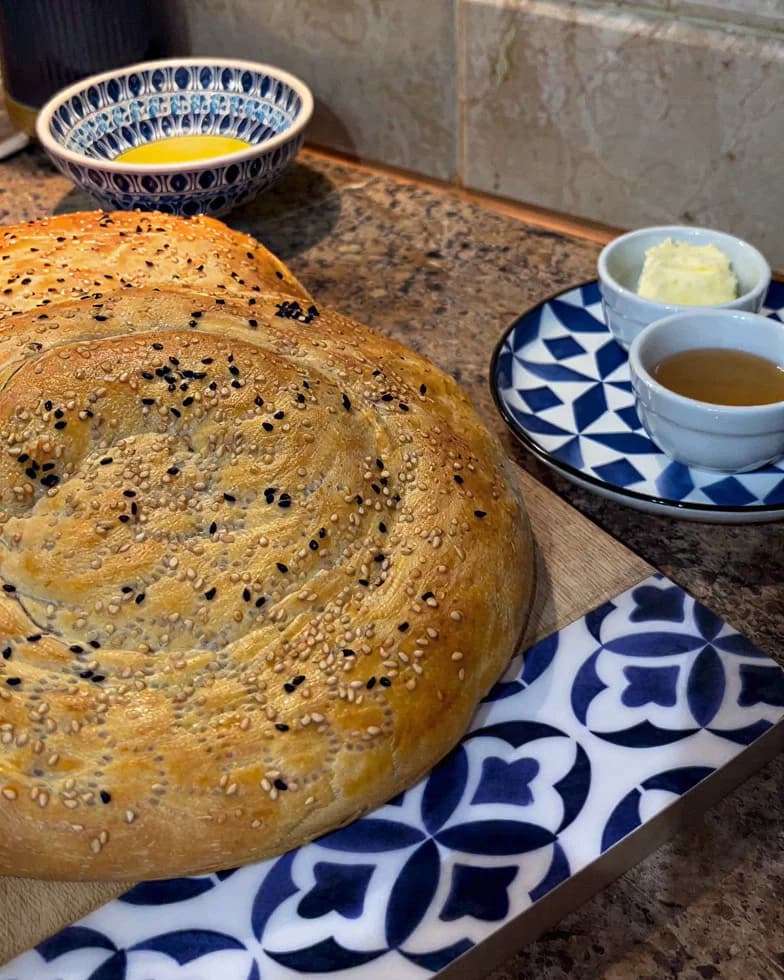 Uzbek Bread - Patir recipe
