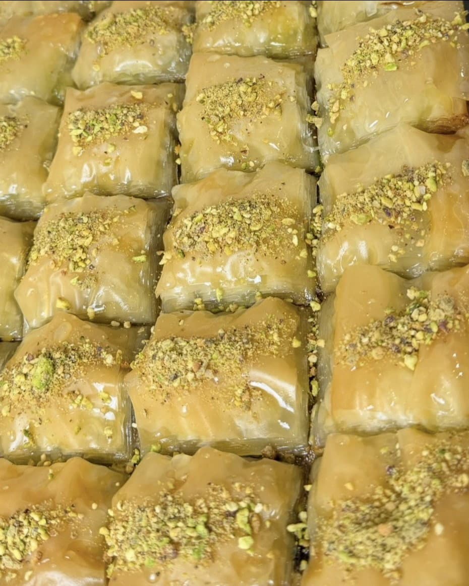 Pistachio Baklava recipe