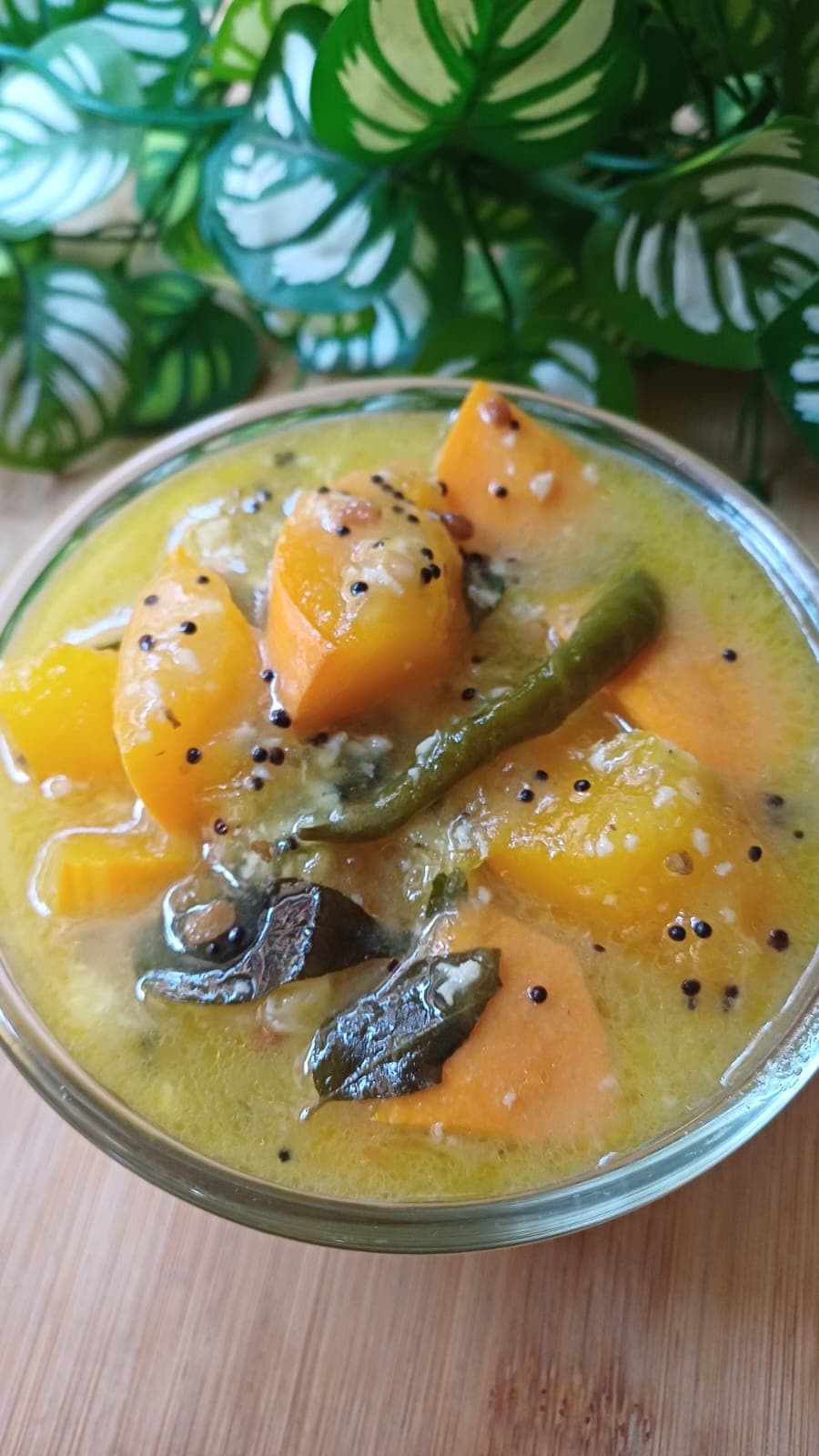Konkani Style Red Pumpkin Curry recipe