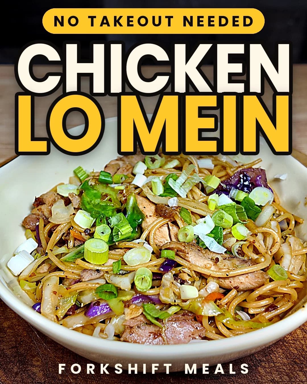 Better Than Takeout Chicken Lo Mein recipe