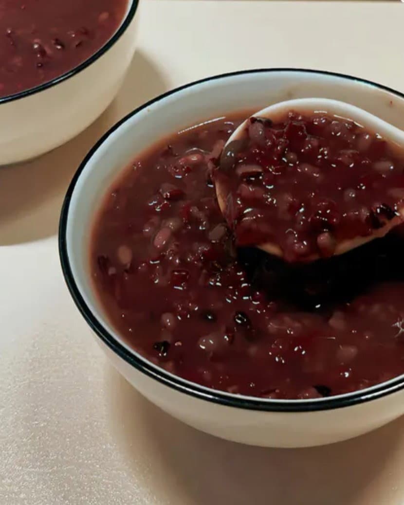 Multigrain Black Rice Porridge recipe