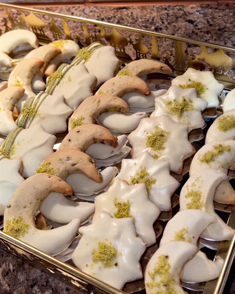 Pistachio Biscuits recipe