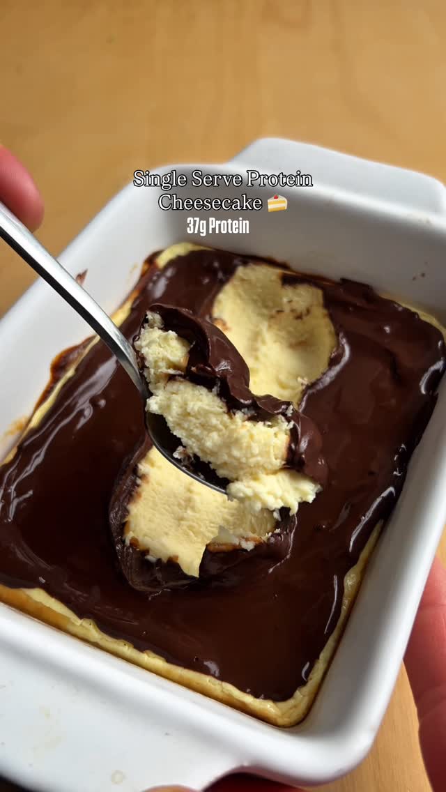 Single Serve High Protein Cheesecake recipe