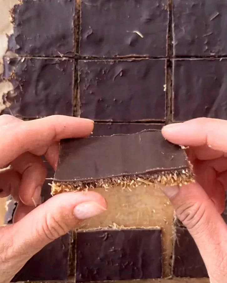 Shredded Chocolate Squares recipe