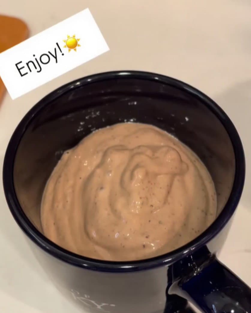 High Protein Banana Chocolate Smoothie recipe