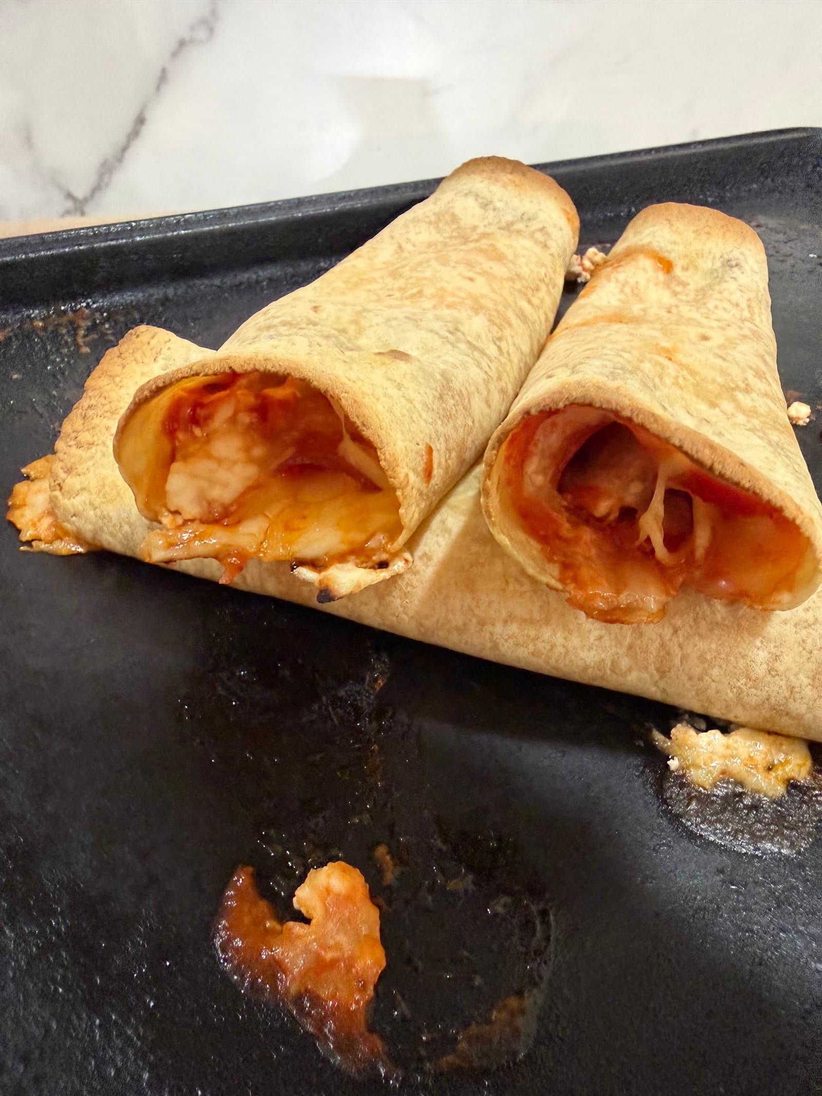 High Protein Pizza Roll Ups recipe