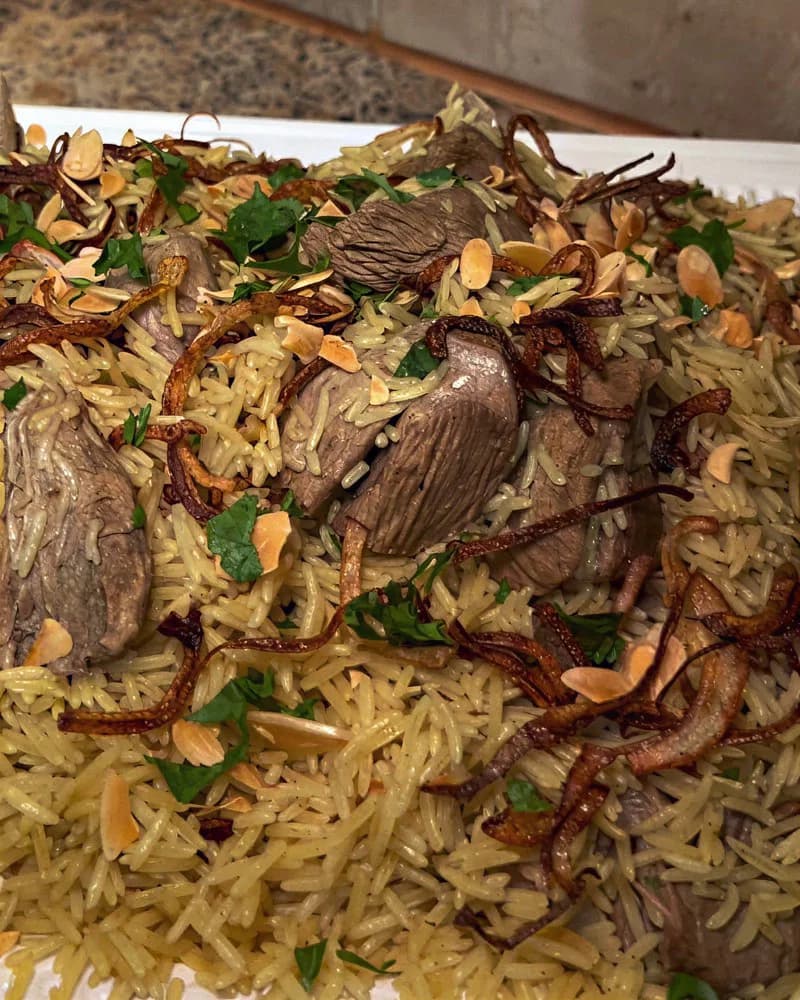 One Pot Lamb and Rice recipe