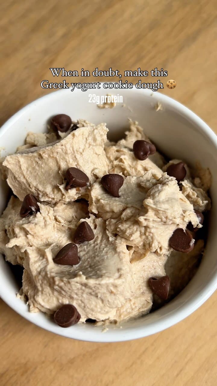 Protein Cookie Dough recipe