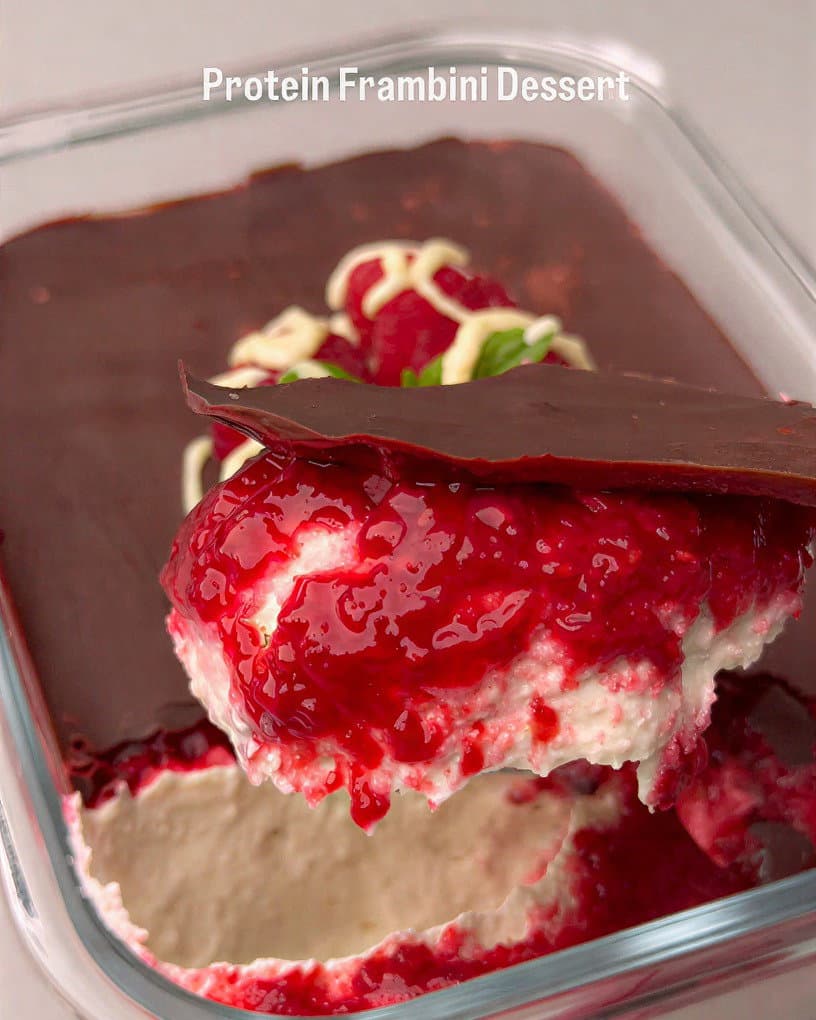 Protein Frambini Dessert recipe