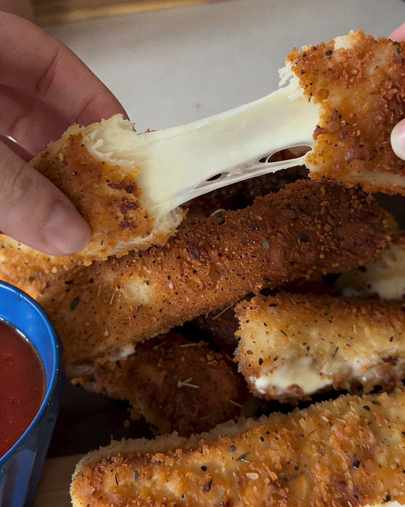 Mozzarella Pizza Sticks recipe