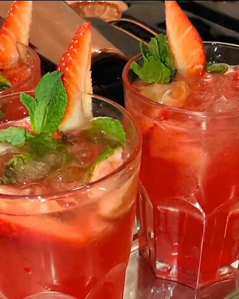Refreshing Strawberry Mocktail recipe