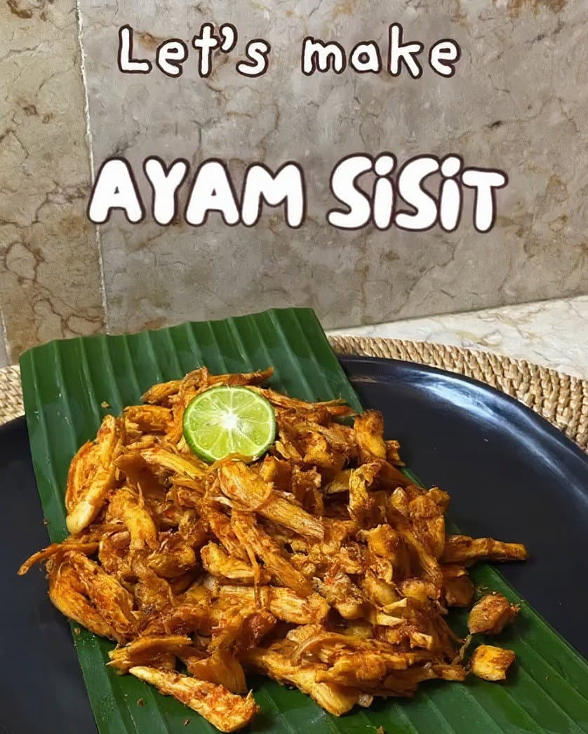 Ayam Sisit Bali (Balinese Shredded Spiced Chicken) recipe