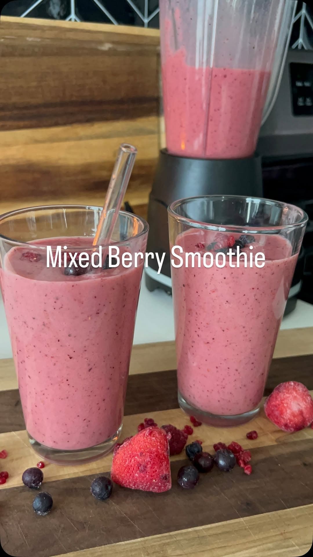 Mixed Berry Smoothie recipe