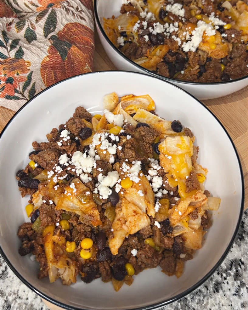 Easy One Pan Enchilada Skillet recipe