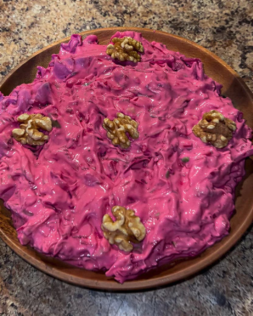 Beetroot and Apple Salad recipe