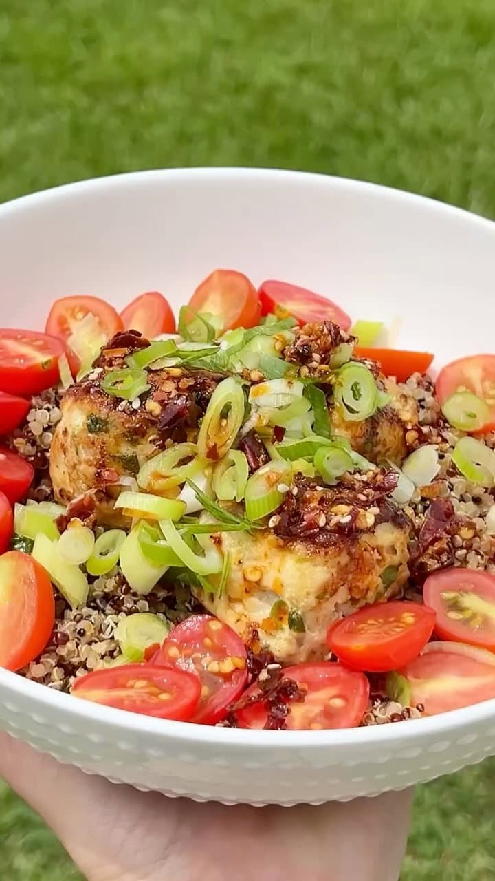 Ground Turkey Meatballs with Quinoa & Red Chili recipe