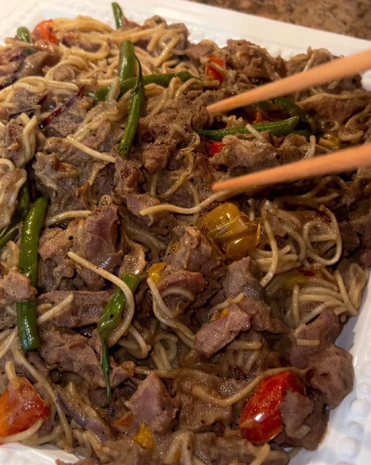 Lamb Stir Fry recipe