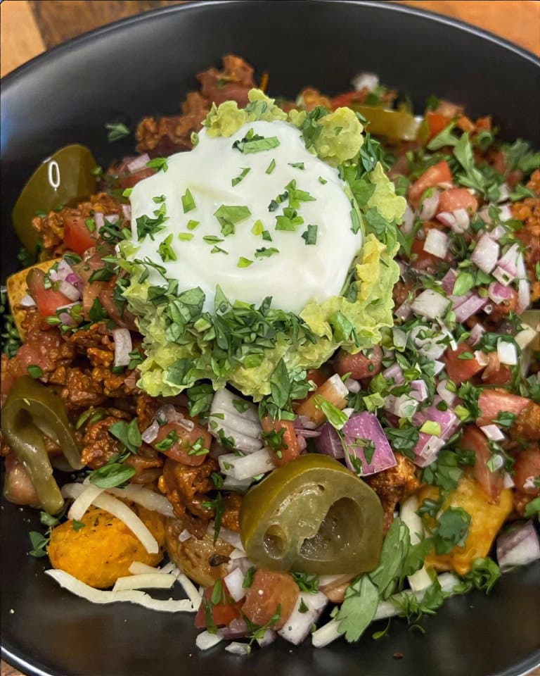 Loaded Mexican Taco Bowl recipe