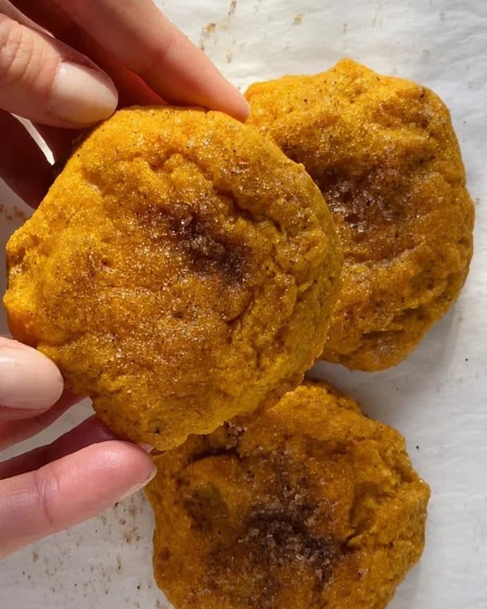 Vegan Pumpkin Cheesecake Cookies recipe