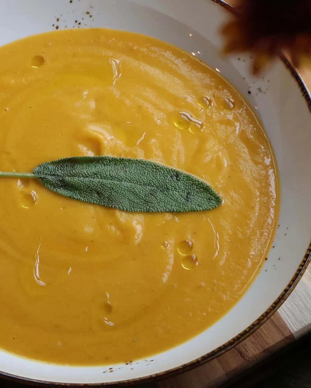 Butternut Squash Sage Soup recipe