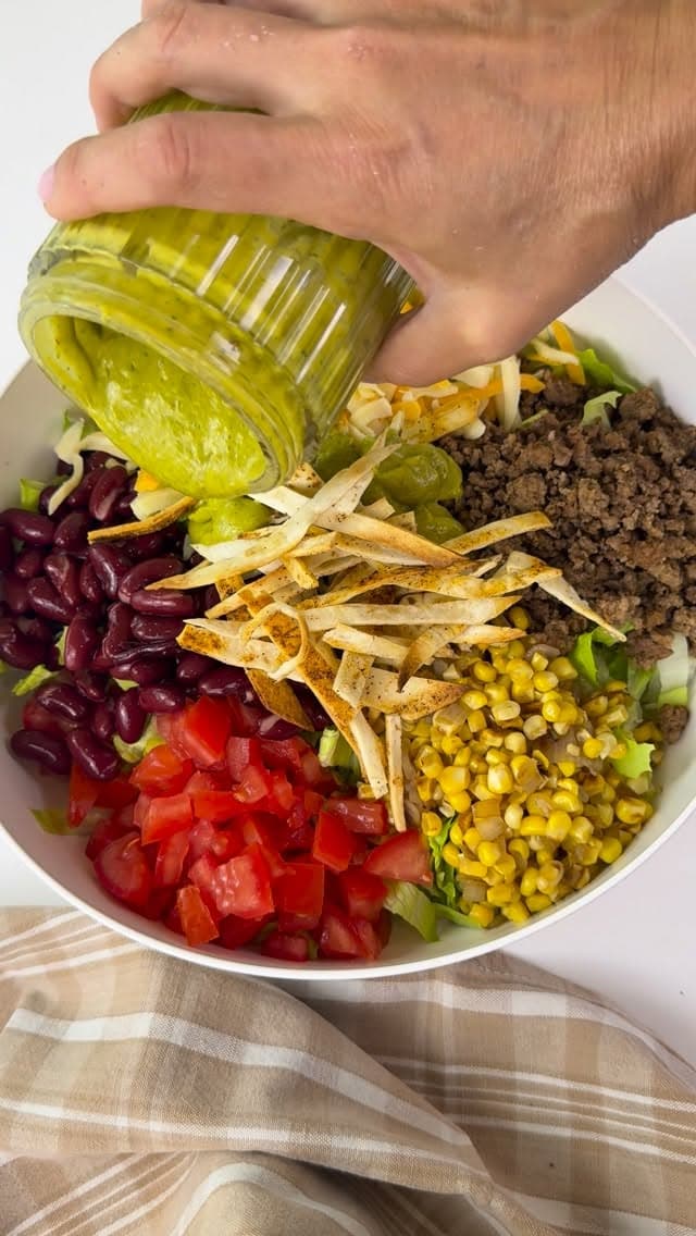 Loaded Mexican Street Salad recipe